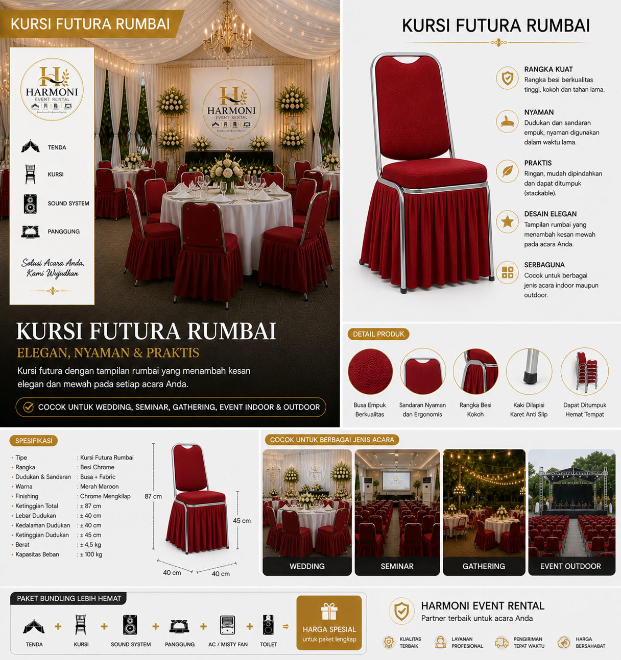 Kursi Futura Rumbai