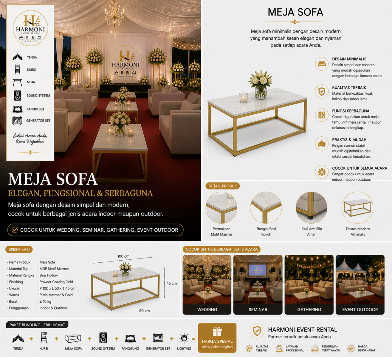 Meja Sofa